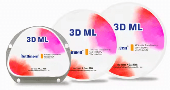 zirconia blocks in popular system available.